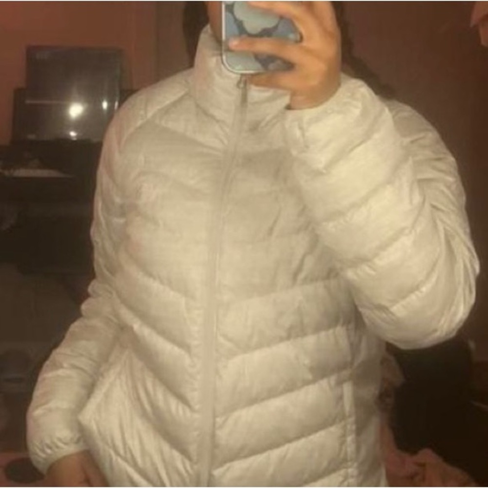White Puffer Jacket